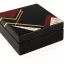 Gaston SUISSE (1896-1988) - Coffret carré en laque de Chine, circa 1928.
